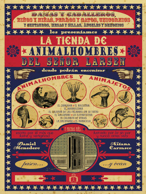 cover image of La tienda de animalhombres del señor Larsen